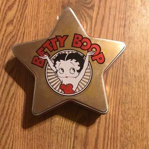 Betty boop star tin